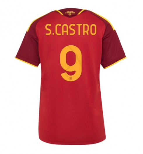AS Roma Santiago Castro #9 Hjemmedrakt Dame 2026-27 Korte ermer AS Roma Santiago Castro #9 Hjemmedrakt Dame 2026-27 Korte ermer